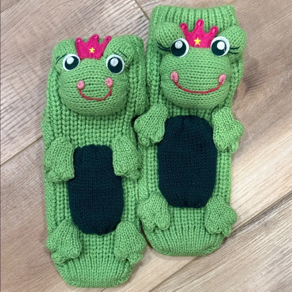 Green Frog Kids Socks